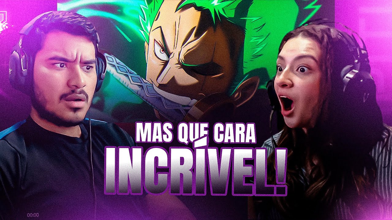 CASAL REAGE: Rap do Zoro (One Piece) - O MAIOR ESPADACHIM DO MUNDO | NERD HITS