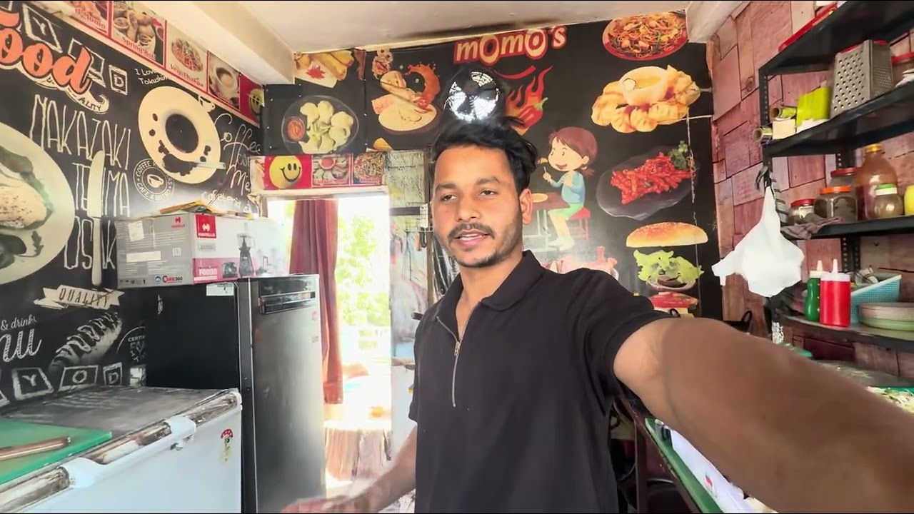 ￼ Haldwani, fast food supplier aadi fast food #momos #springroll #noodles 