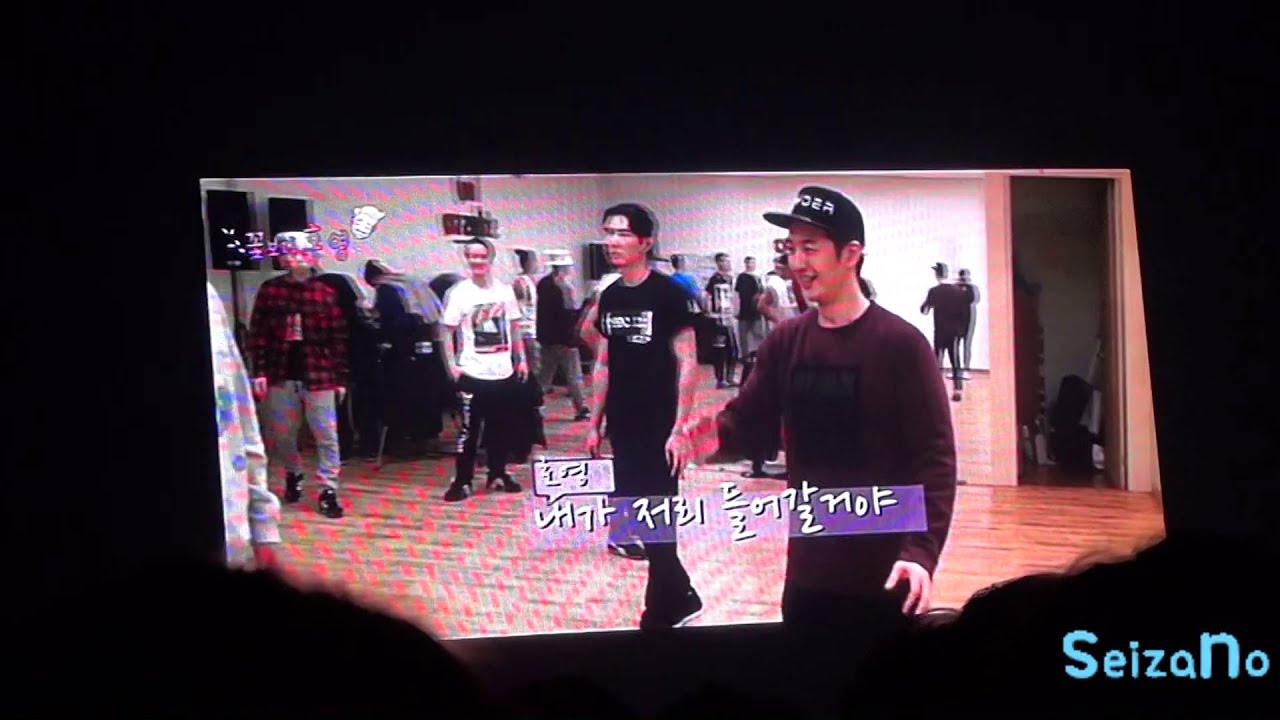 2015년 god 콘서트 中 꽃보다 호영