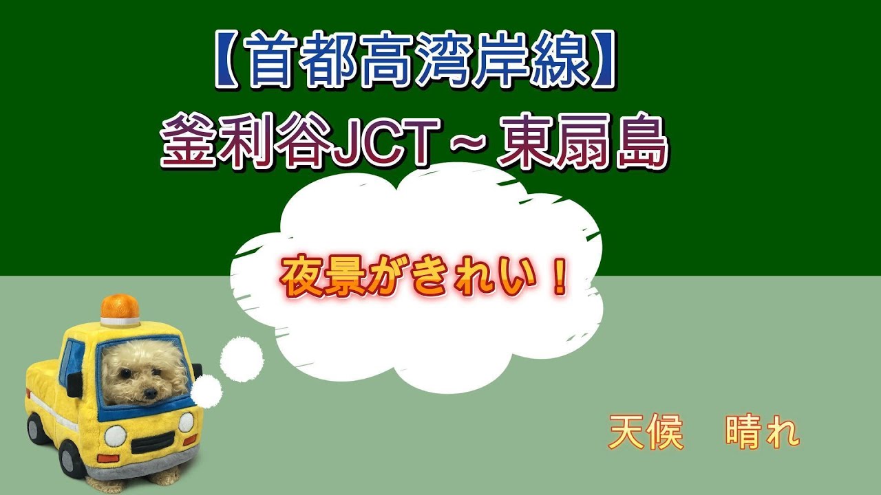 [首都高湾岸線] 釜利谷JCT～東扇島
