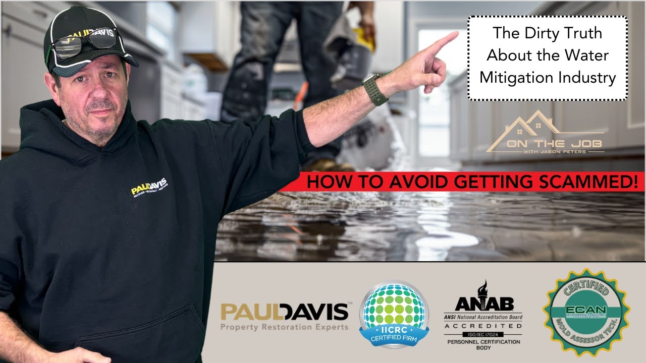 The Dirty Truth About the Water Mitigation Industry. | How to avoid getting SCAMMED!