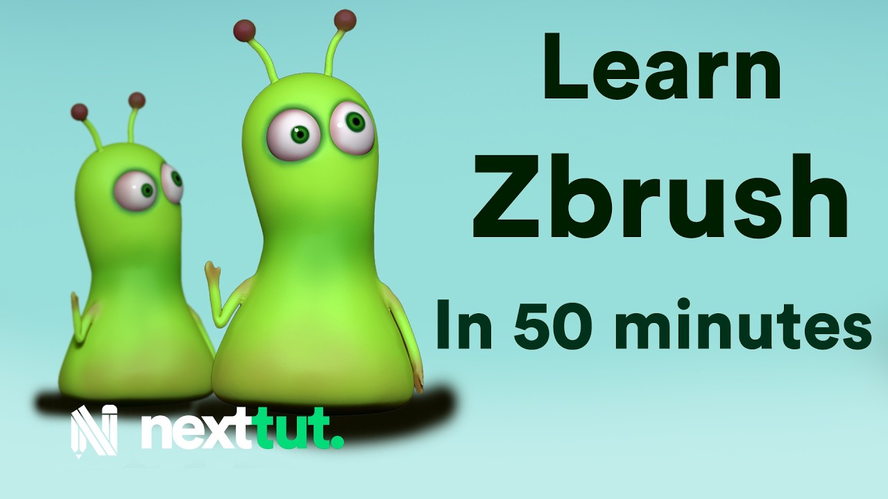 Учебник ZBrush для начинающих — создайте полноценного персонажа всего за 50 минут!