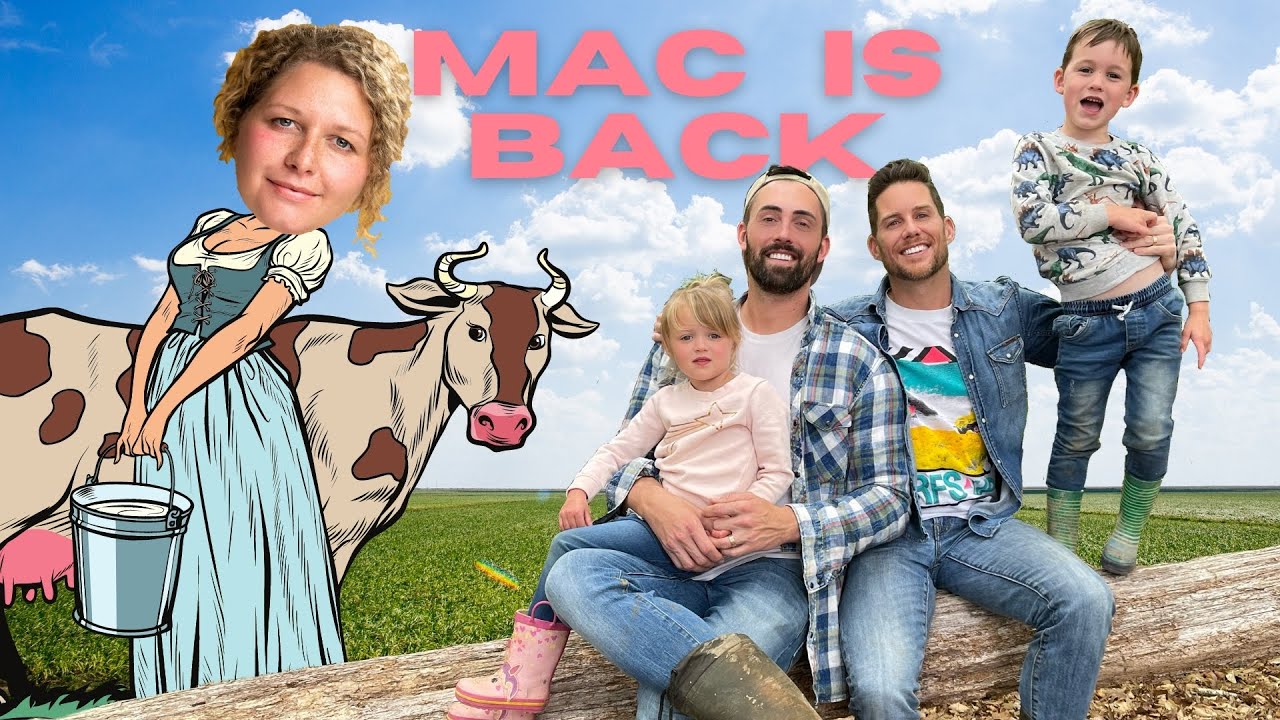 Mac Is Back | Dustin and Burton | Raising Buffaloes