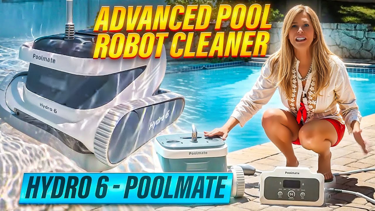 Max Power And Rapid Clean: Poolmate Hydro 6  Swimming Pool Robotic Cleaner Review
