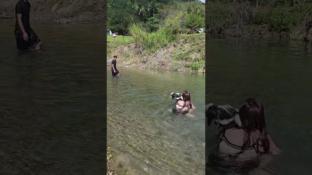 &ldquo;Sulit ang paligo sa ilog kapag sila ang kasama 😊&rdquo;