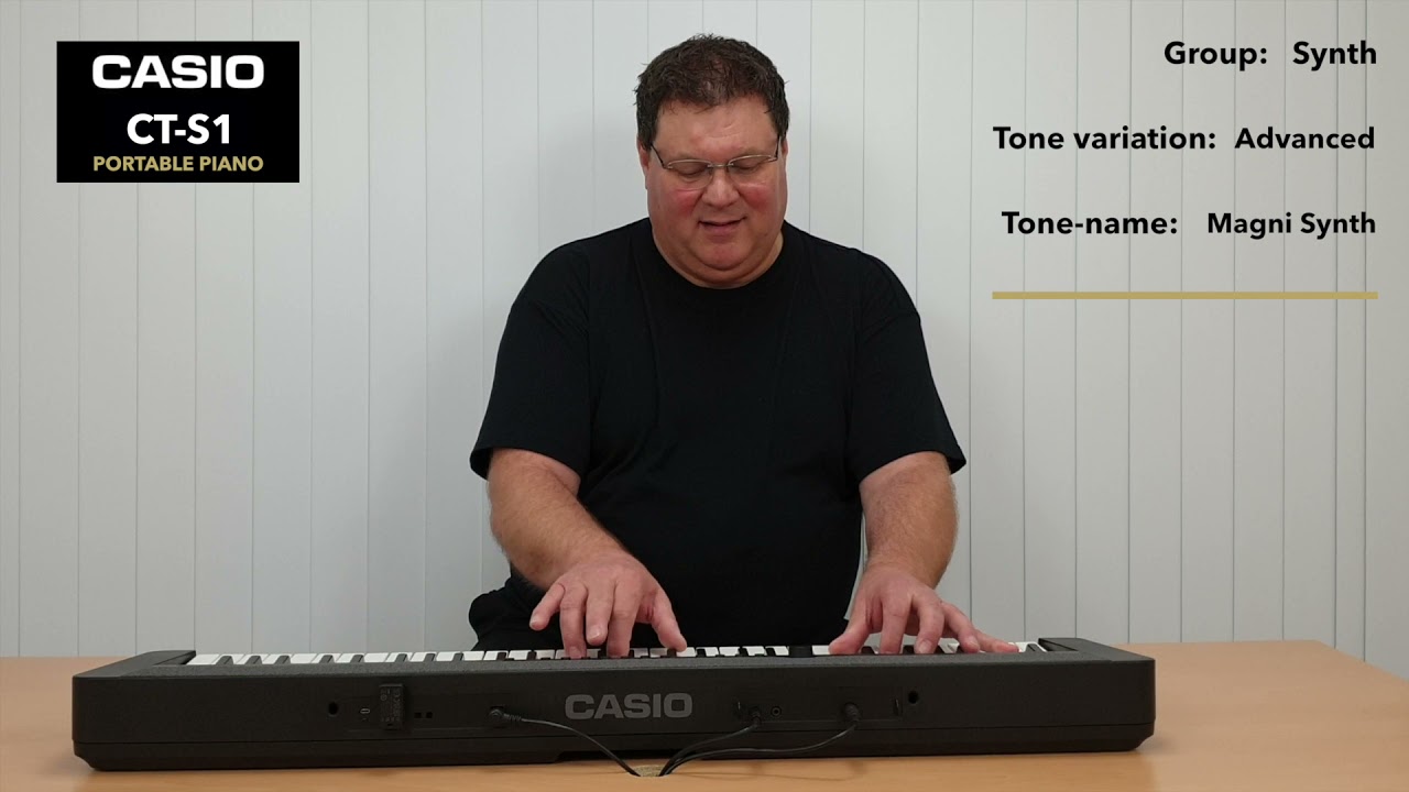 CASIO CT S1 DEMO