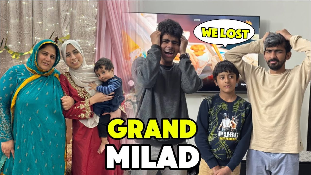 Milad At Khala House 😍ll We lost The Match 😔