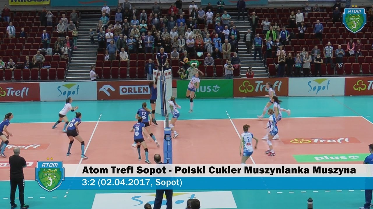 Atom Trefl Sopot - Polski Cukier Muszynianka Muszyna | Atom Trefl Sopot