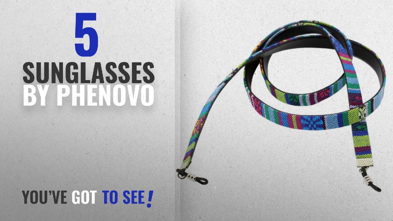 Top 10 Phenovo Sunglasses [2018]: Phenovo Ethnic Cotton PU Rope Cord Eyeglasses Sunglasses String