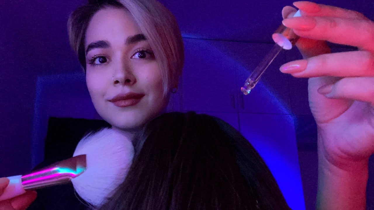 ASMR Hair Play~ای اس ام آر مو بازی روی میکروفن!😴💤