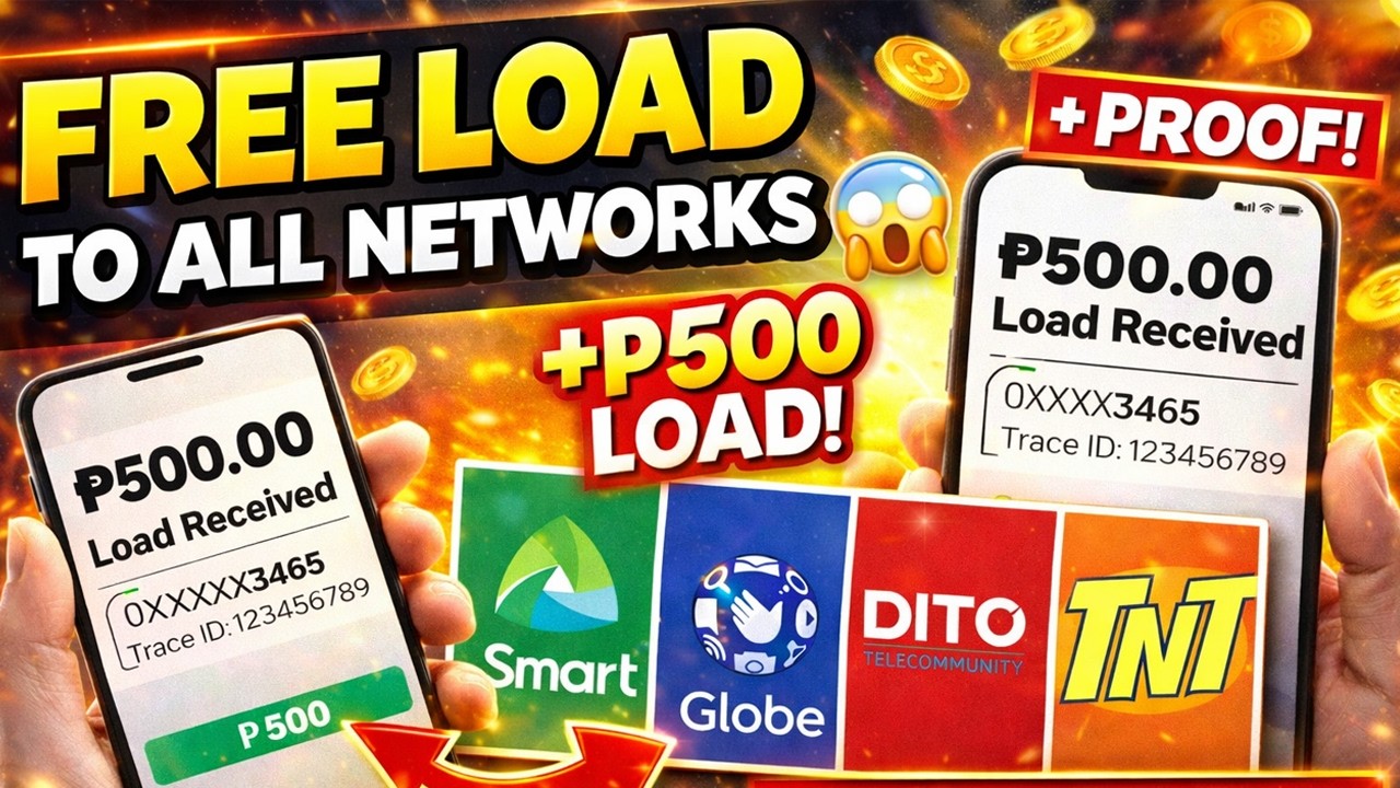 SECRET FREE LOAD METHOD 2026 🤯 Smart Globe TNT DITO (100% Working Proof!)