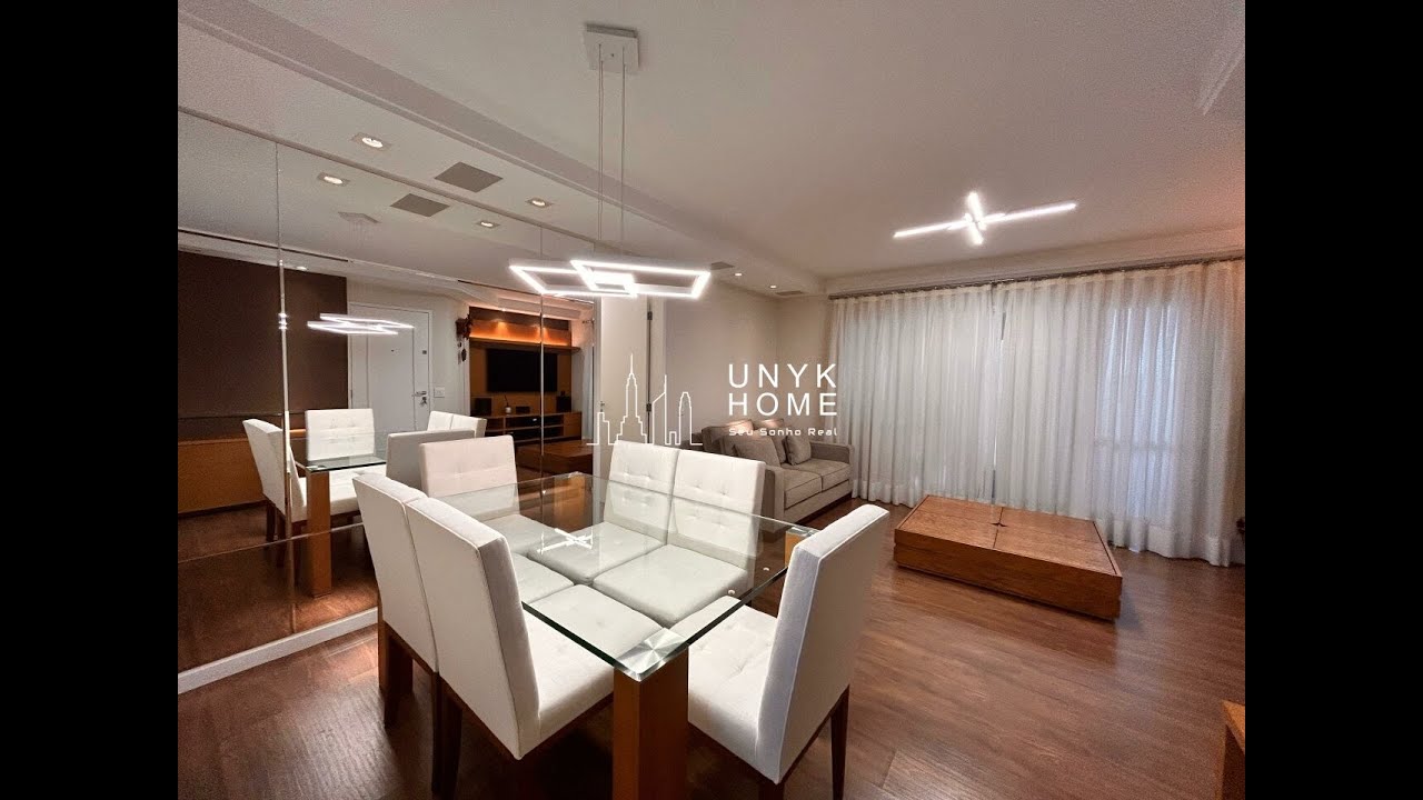 Apartamento mobiliado para locação com 3 dormitórios - UH742