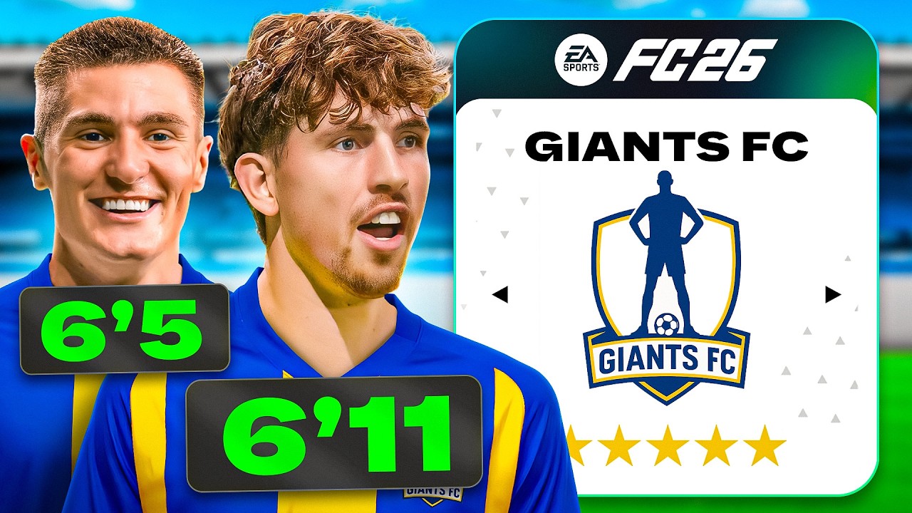 Я нашел ГИГАНТОВ в FC 26 и перестраиваюсь вместе с ними!