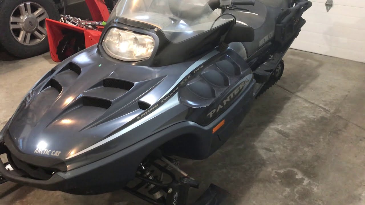 2000 Arctic Cat Pantera Introduction, Project Sled