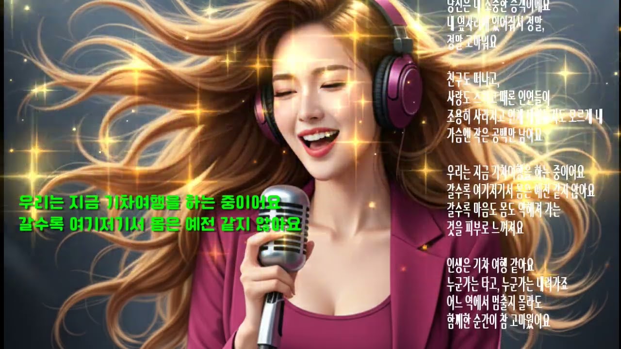 우리내 인생 기차여행가 같다
