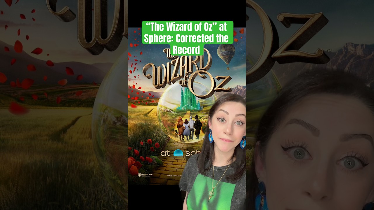 &laquo;Волшебник страны Оз&raquo; в Sphere: добавляем нюансы #wizardofoz #wozatsphere #spherelasvegas #theozvlog