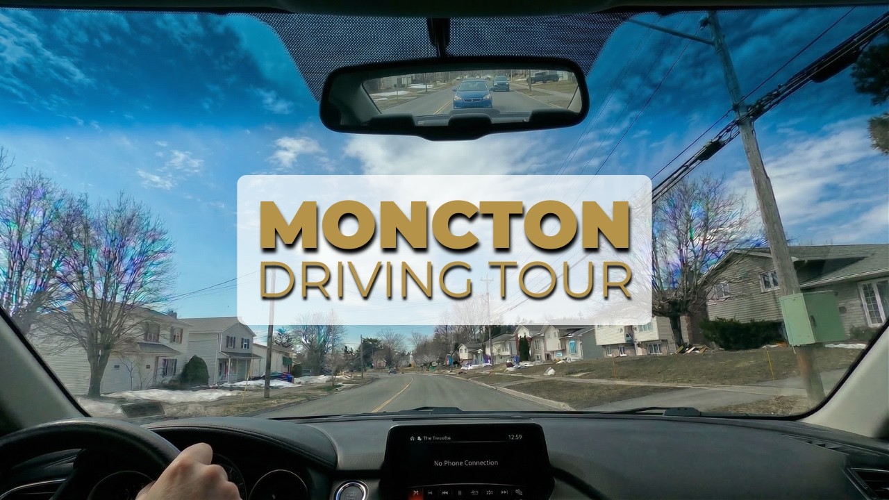 Driving Through Moncton NB: 2026 POV Neighbourhood Tour