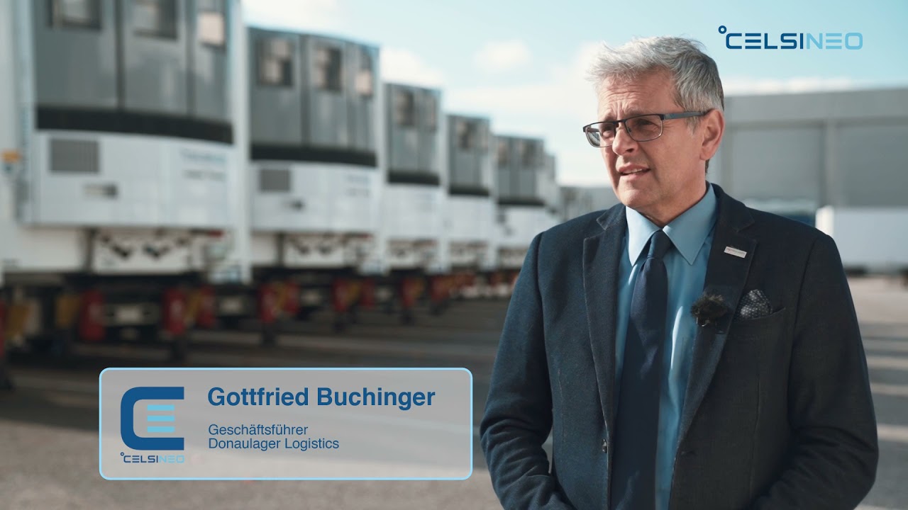 DONAULAGER LOGISTICS mit 10 neuen modularen CELSINEO Kühlaggregaten auf Krone Cool Liner Fahrzeugen