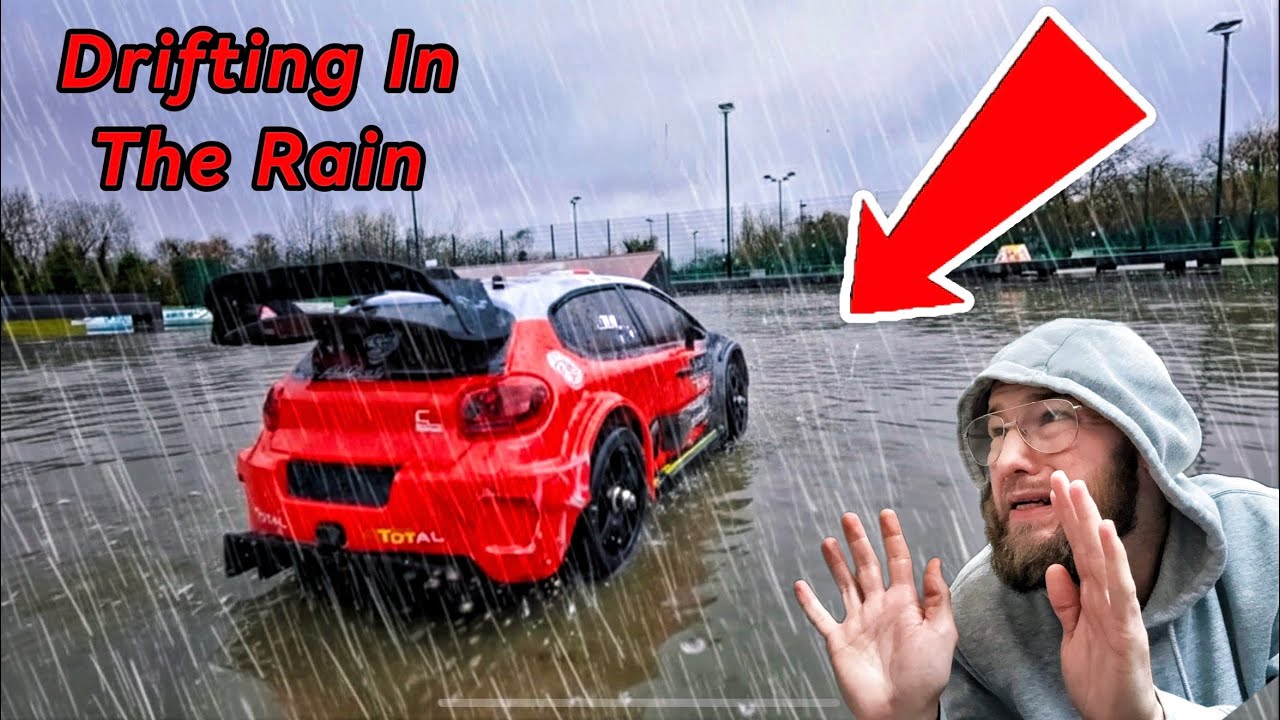 I Maxed Out My Rc Rally Car Drifting In The Rain