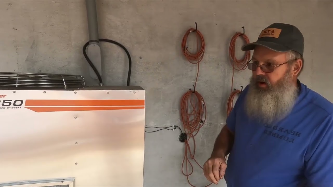 full walkthrough of our Wood Mizer KD250 Kiln