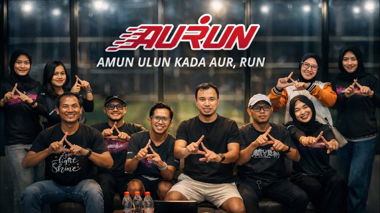 AMUN ULUN KADA AUR, RUN | CERITA LARI BERSAMA KOMUNITAS AURUN