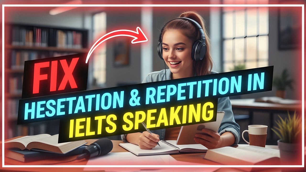 Fix Hesitation & Repetition in IELTS Speaking || Speak Fluently for Band 7+