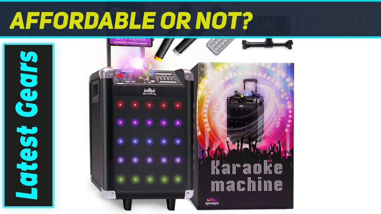 KaraoKing Karaoke Machine: Best Portable Party Fun!