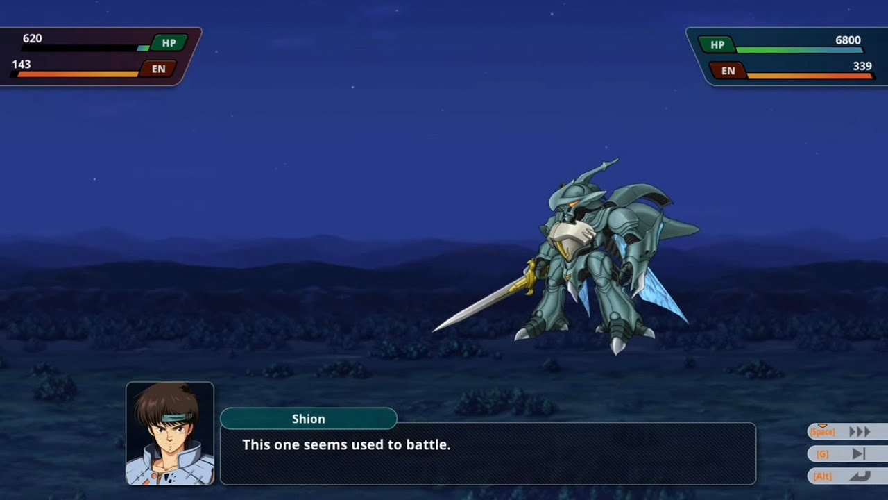 SRW Y (4K) : Bellvine All Attacks / Shion Zaba