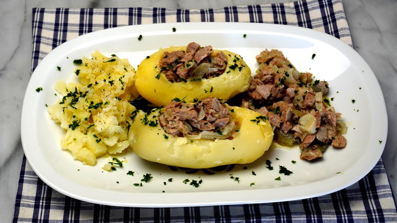 UN SECONDO DI PESCE FACILE BUONO E VELOCE Tonno Patate e Cipolla - Recipe Of Tuna Easy Good And Fast