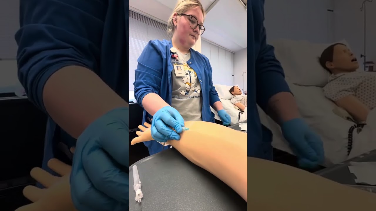 IV start and Initiate skills video 