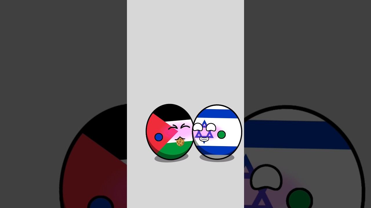 israel and palestine peace #historyballs #countryballs