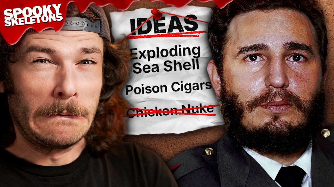 The CIA Spent $1 Billion Trying To Kill Him - Spooky Skeletons Ep. 14