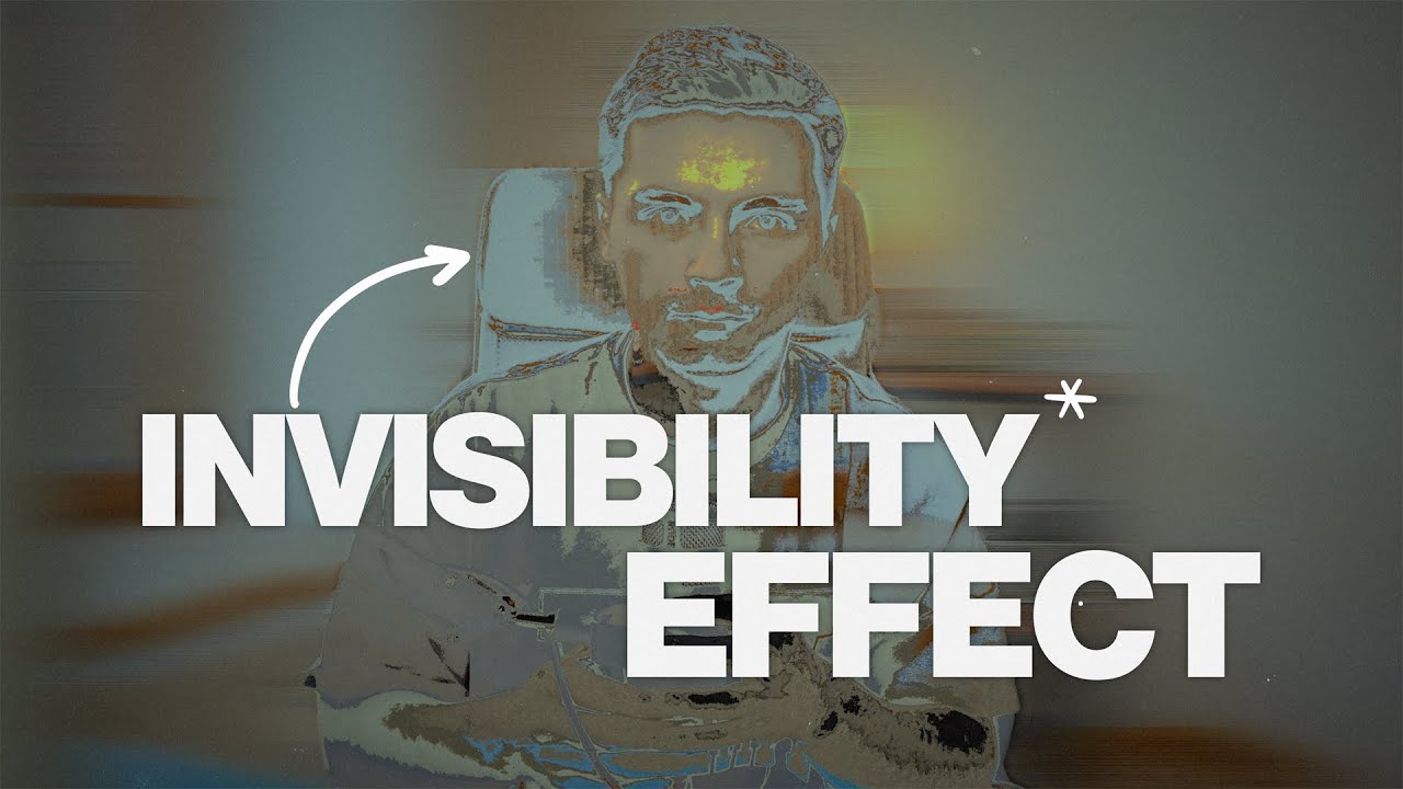 CRAZY INVISIBILITY EFFECT | After Effects tutorial