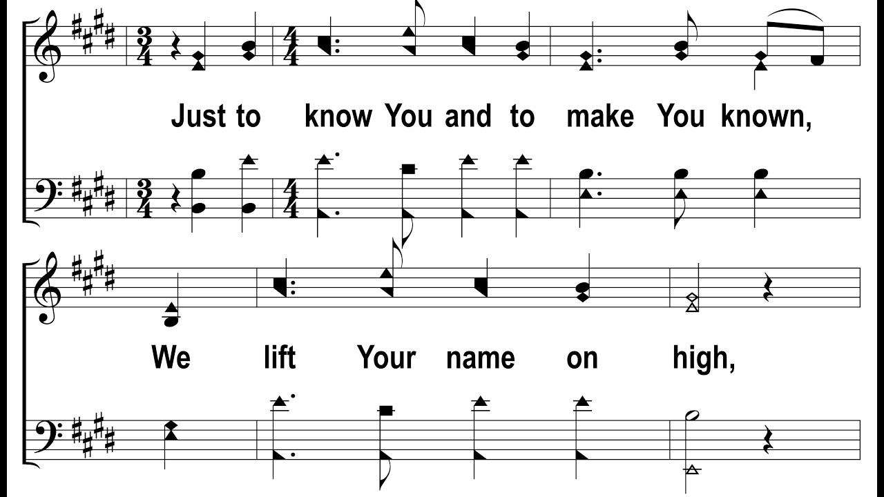 Thrive | A Cappella SATB Training Track