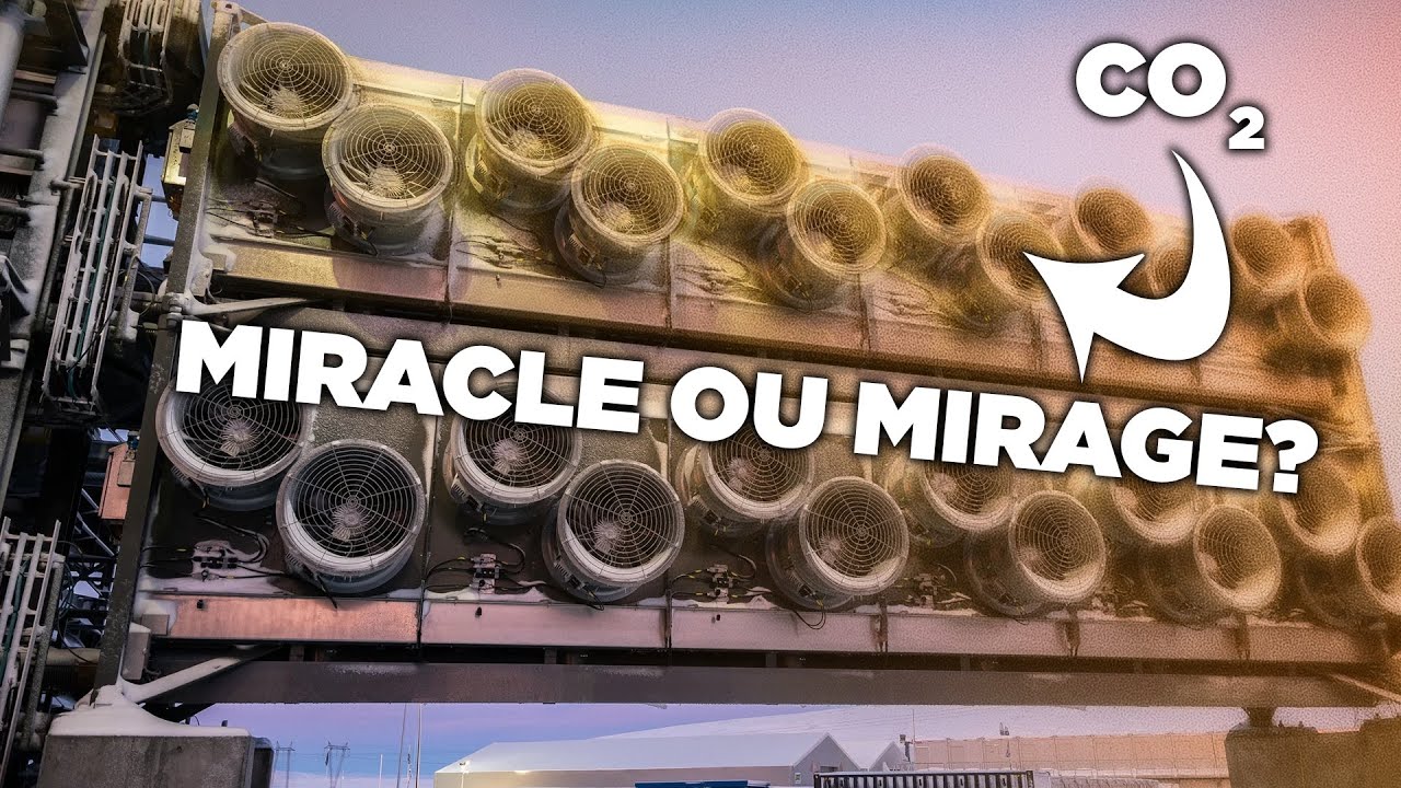 Des machines qui retirent directement le CO2 de l’atmosphère (DACCS)