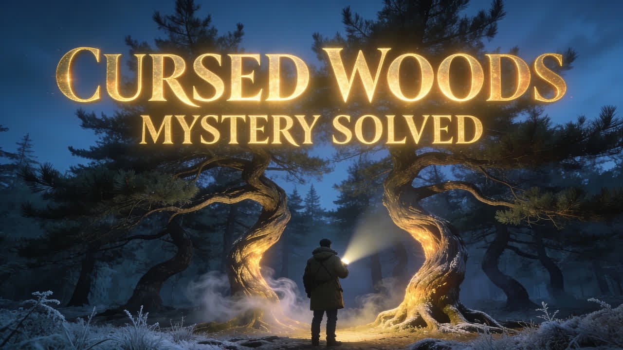 Cursed woods or natural wonder The mystery of the Dancing Forests twisted trees