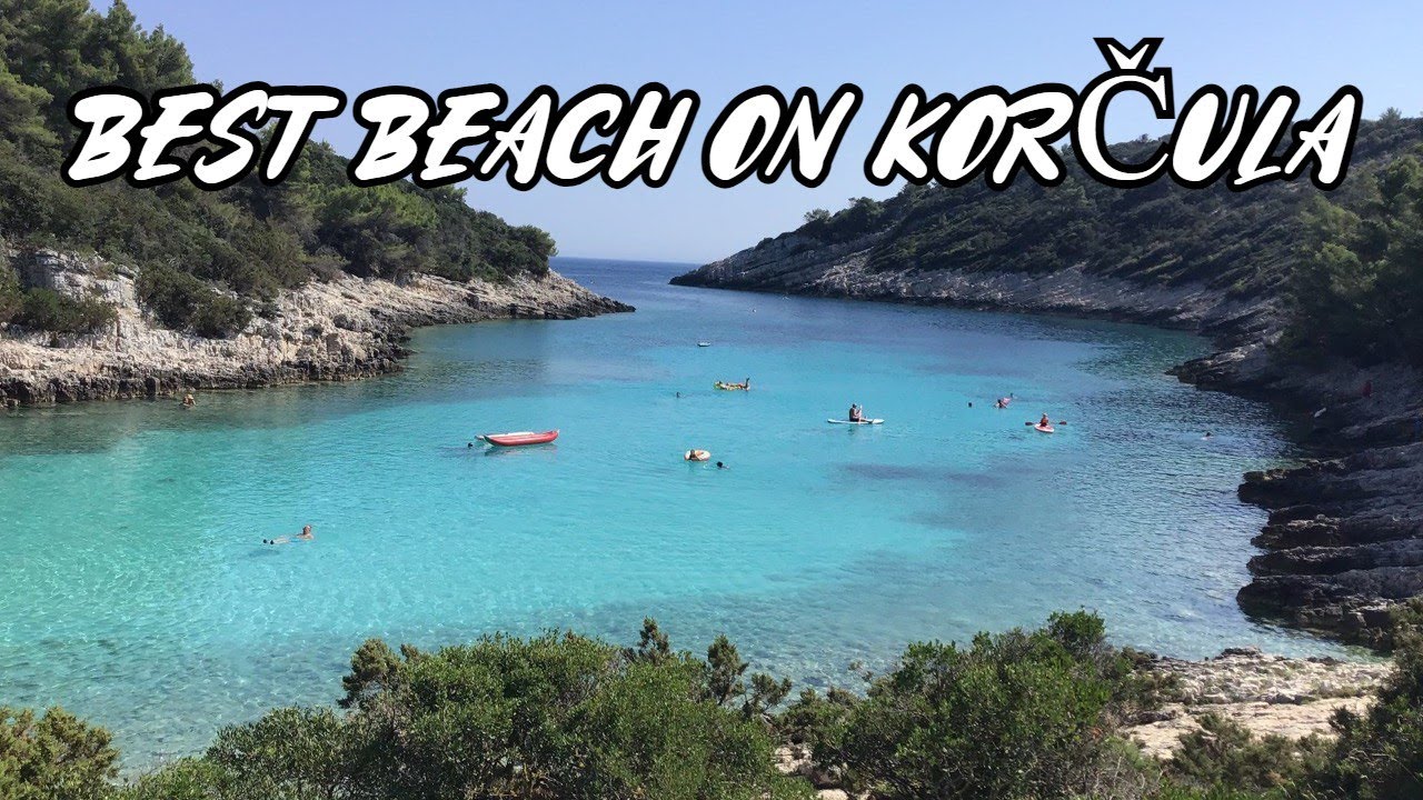 Croatia - Pelje&scaron;ac and Korčula - Wine, Food and Places Part 2 - Best Beach on Korčula