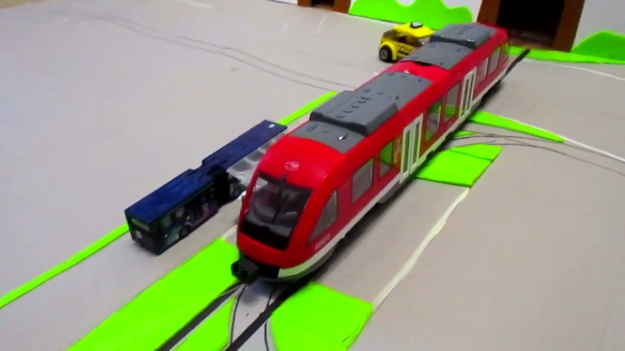 siku articulated bus 1617 dickie toys city liner tram  gelenkbus spielzeug