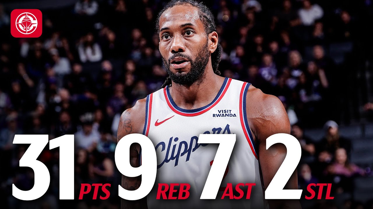 Kawhi Leonard Drops 31 PTS in an All-Around Performance