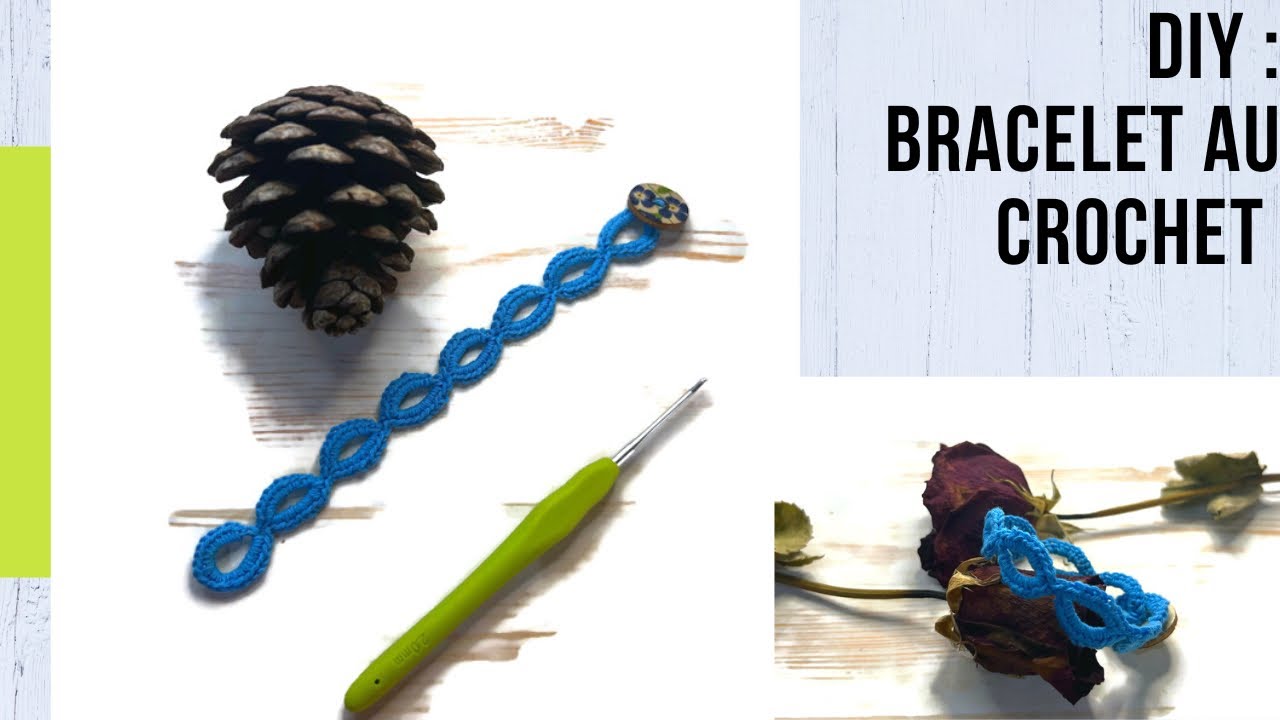 Bracelet au crochet