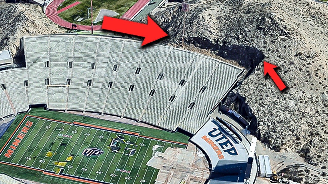 Stadiums That Were Literally Carved Into Mountains