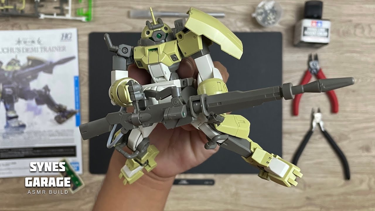 Chuchu’s Demi Trainer HG 1/144 | ASMR BUILD | The Witch From Mercury