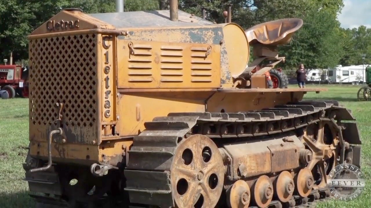 Таких не найти! Полностью ОРИГИНАЛЬНЫЙ гусеничный Cletrac E38 1935 года — классический тракторный...