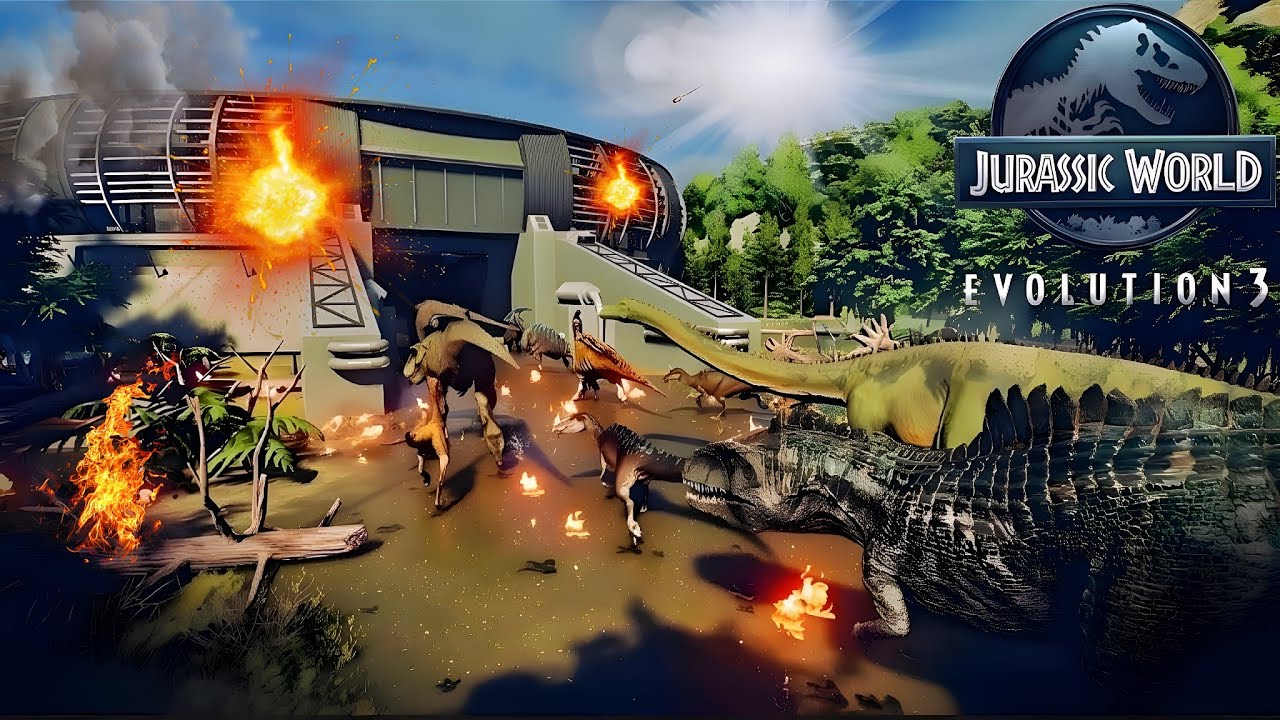 ALL Dinosaurs Invade BioSyn | Jurassic World Evolution 3
