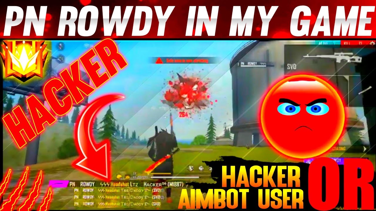 OMG👁️👁️ Hacker..? PN-Rowdy In My Game || Aimbot User In My Game || Pn Rowdy From Pro Nation Guild 😱❤
