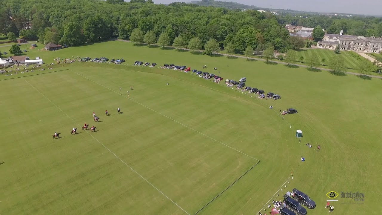 Help For Heroes Polo Aerial Film - Tidworth Polo Club