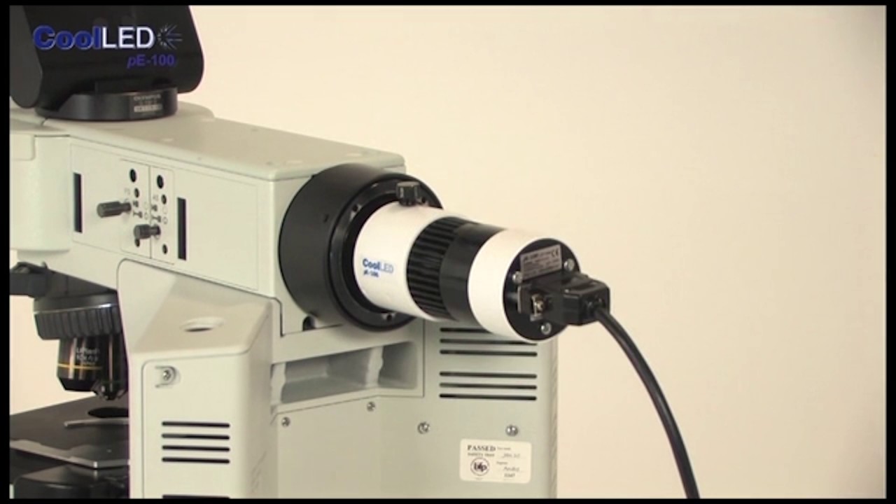 Einf&uuml;hrung pE-100 &mdash; CoolLED &mdash; Laser 2000
