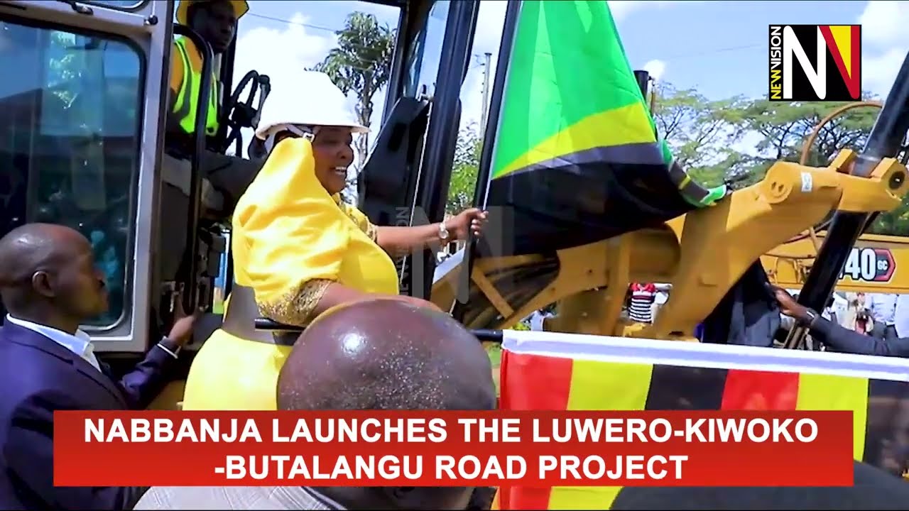 Nabbanja launches the Luwero-Kiwoko-Butalangu road project