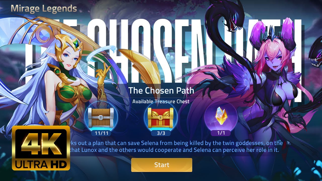 THE CHOSEN PATH Mirage Legends | Mobile Legend Adventure Walkthrough