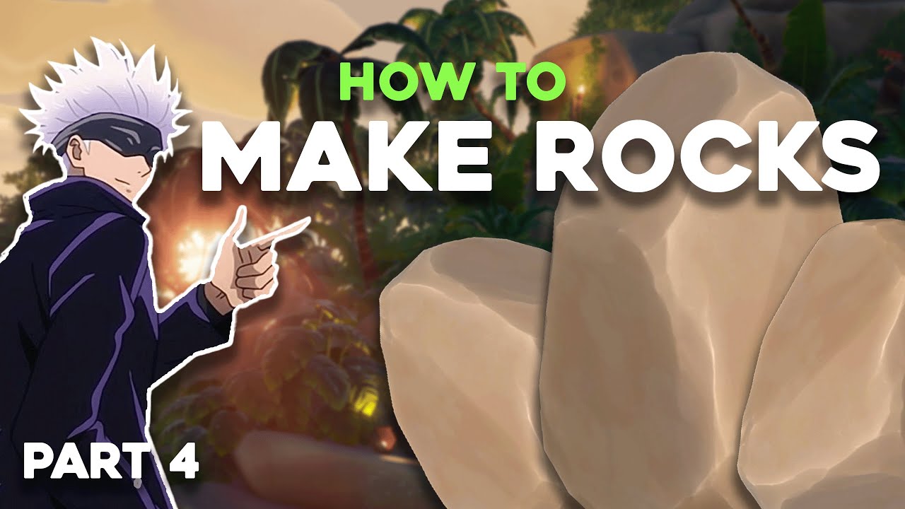 Rock Creation Guide - Part 4 - Texturing Rocks (its actually easy)